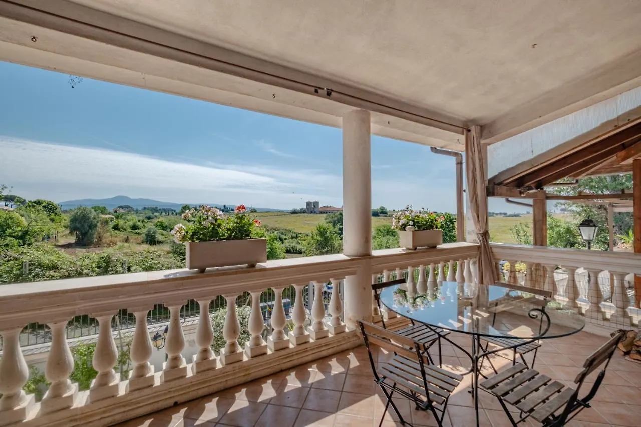 Casa Con Balcone Vista Campagna Free Netflix Apartment Rome